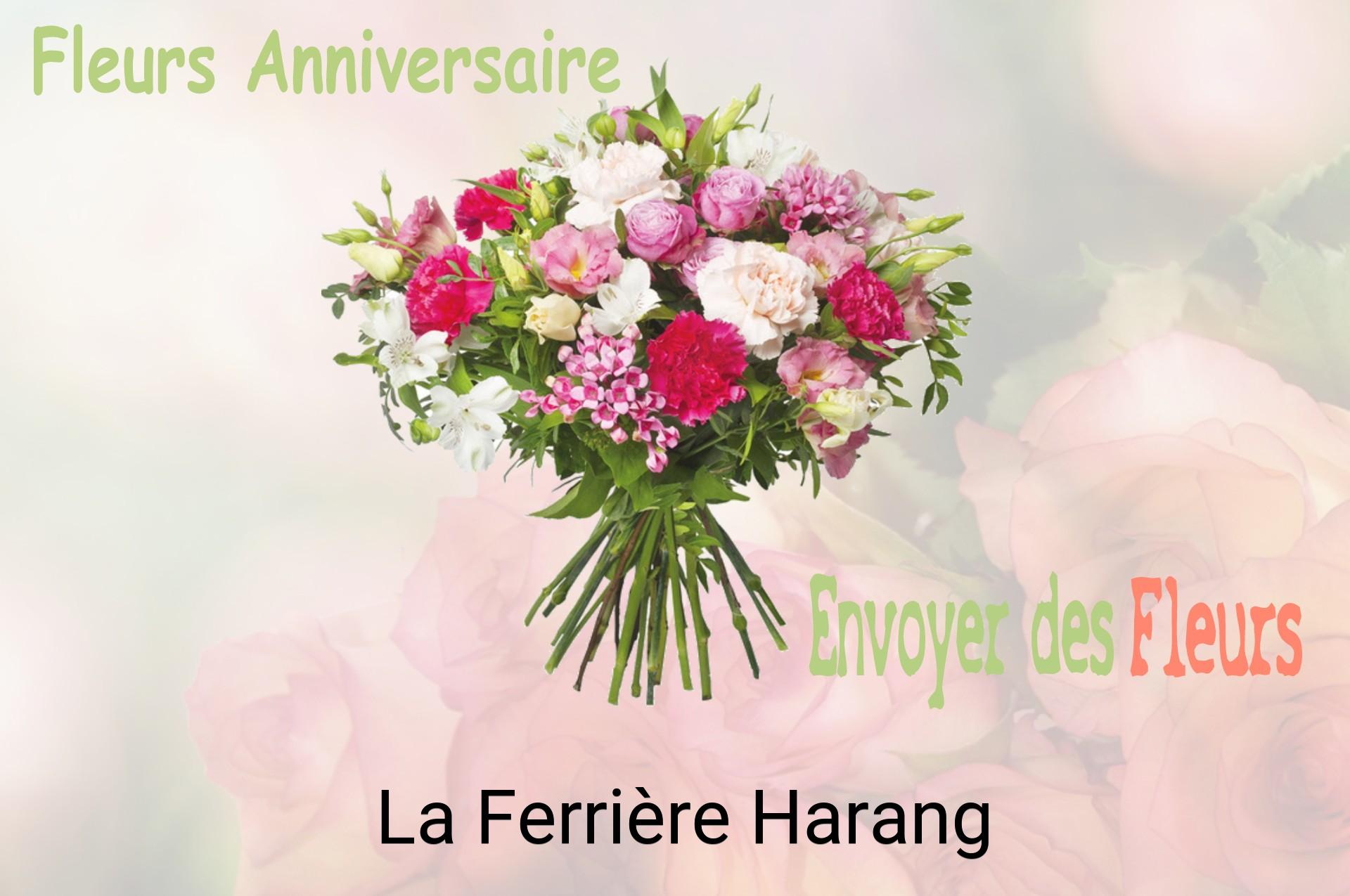 Bouquet de fleurs d’anniversaire livré à La Ferrière-Harang