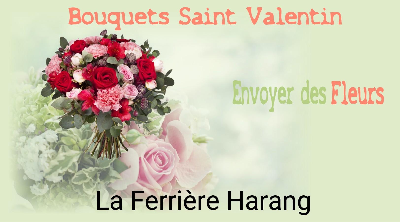Roses de Saint-Valentin livrées à La Ferrière-Harang